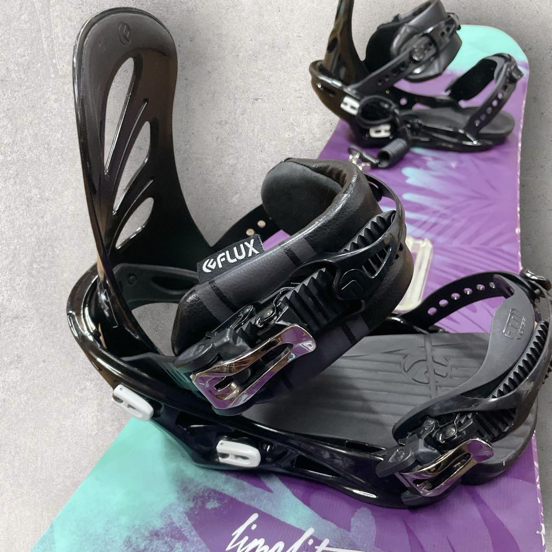 K2 TIMELITE 146㎝+ FLUX GU XS スノーボード2点セット
