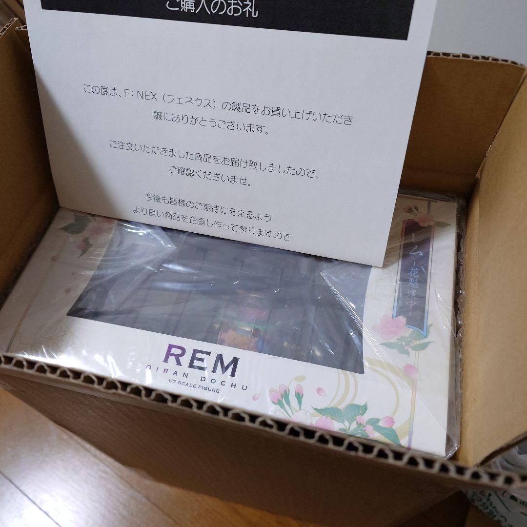 F:NEX Re:ゼロから始める異世界生活 レム フィギュア 花魁道中 未開封