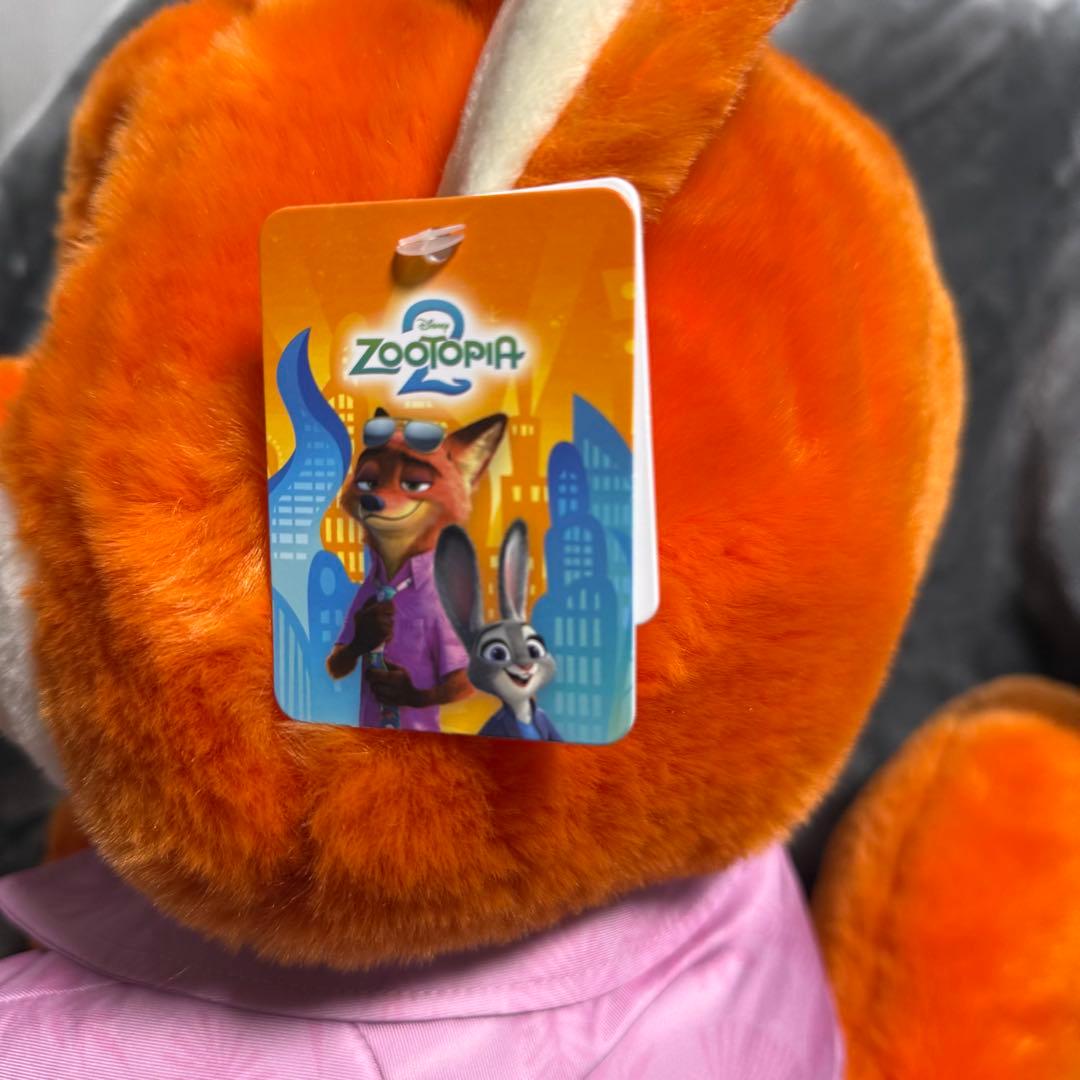 コストコ ディズニー ズートピア2 ニック・ワイルド ぬいぐるみ ブランケット