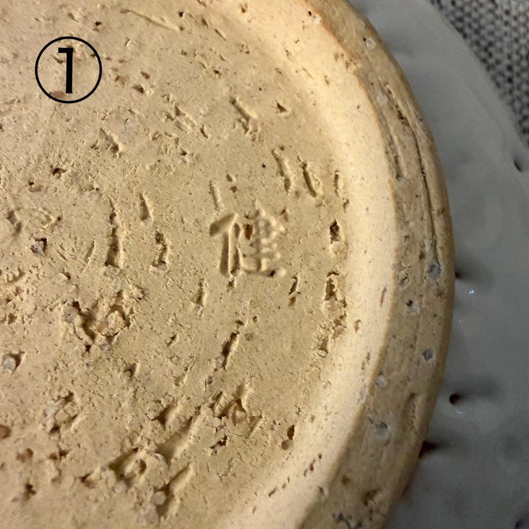 萩焼　風来坊窯　小松健　白萩　白釉　コーヒーカップ＆ソーサー　2客