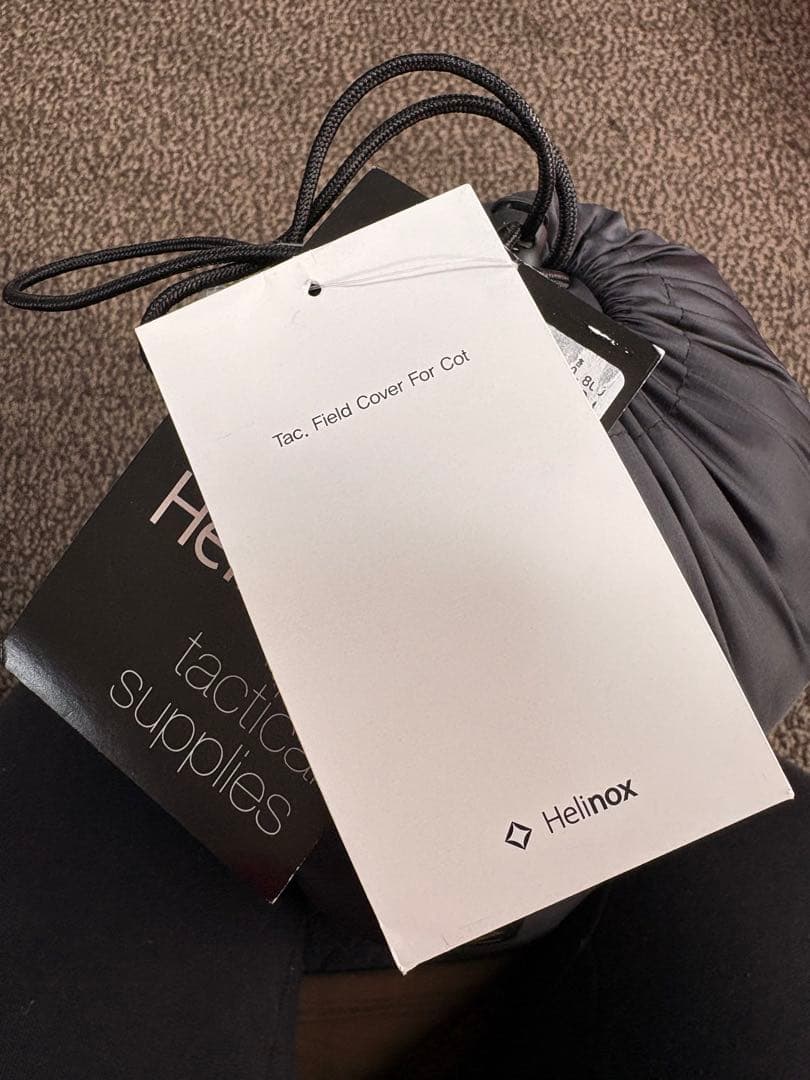 ヘリノックス　Tac.フィールドカバー コットワン ブラックフォリッジグリーン