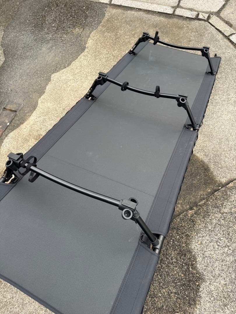 WAQ 2WAYフォールディングコット　ブラック　600D①