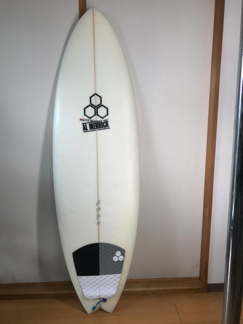 アル メリック チャネルアイランズサーフボード 5'8フィート フィッシュテール