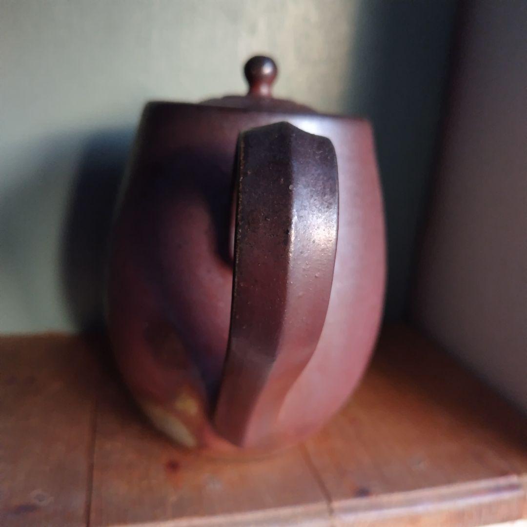 備前焼　急須　後楽窯　堀川南山　ティーポット　茶道具　茶器　岡山伝統工芸品　珈琲