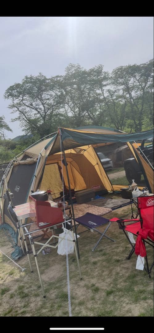 値下げ限界　コールマン　キャンプセット