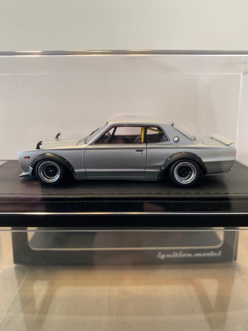 750　IG 1/43 LBWK ハコスカ シルバー　0713