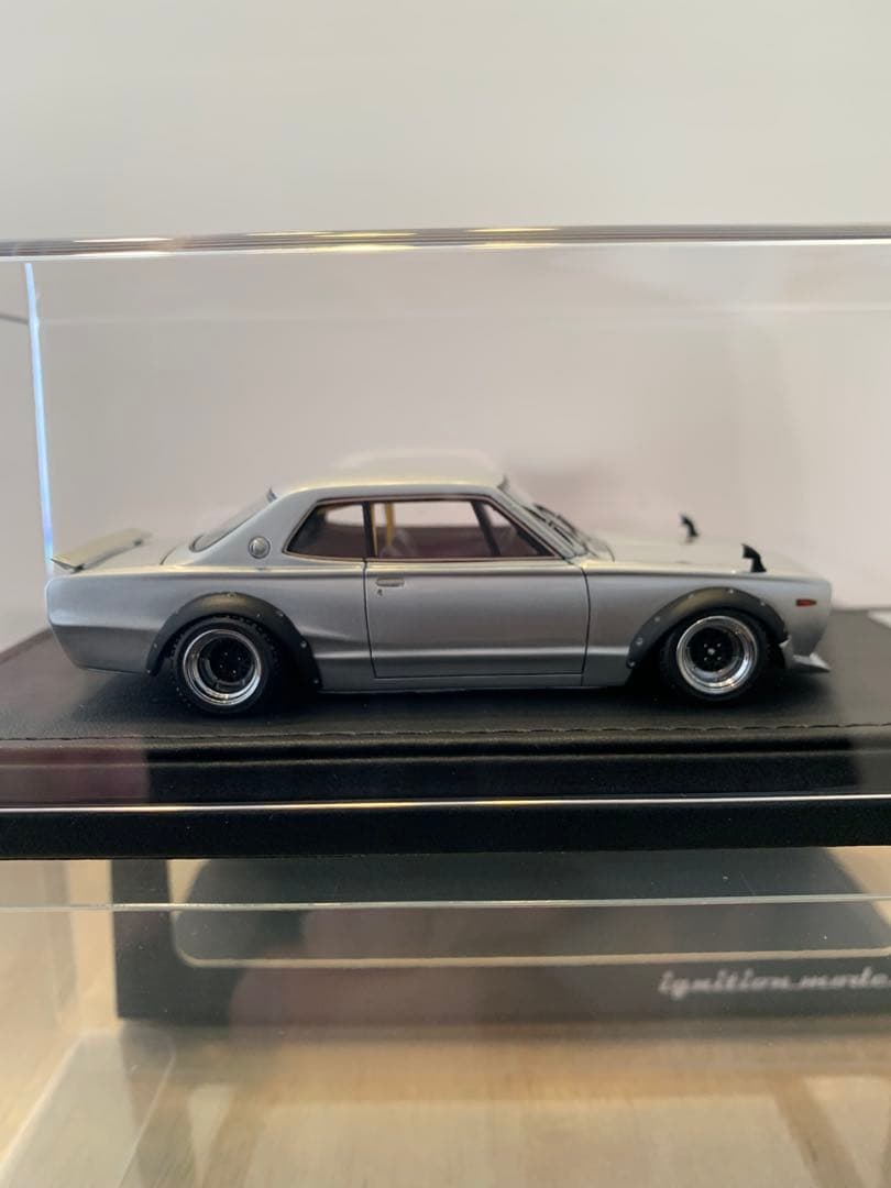 750　IG 1/43 LBWK ハコスカ シルバー　0713