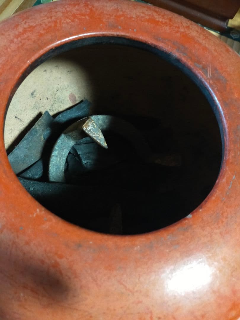 京焼き　楽　火鉢　五徳つき　希少