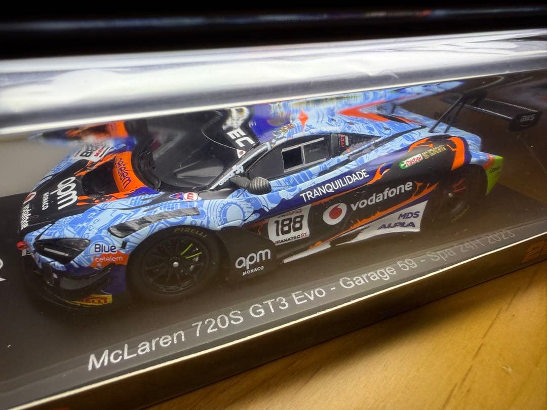 ミニカー 1/43 McLaren 720S GT3 Evo -Garage 59-