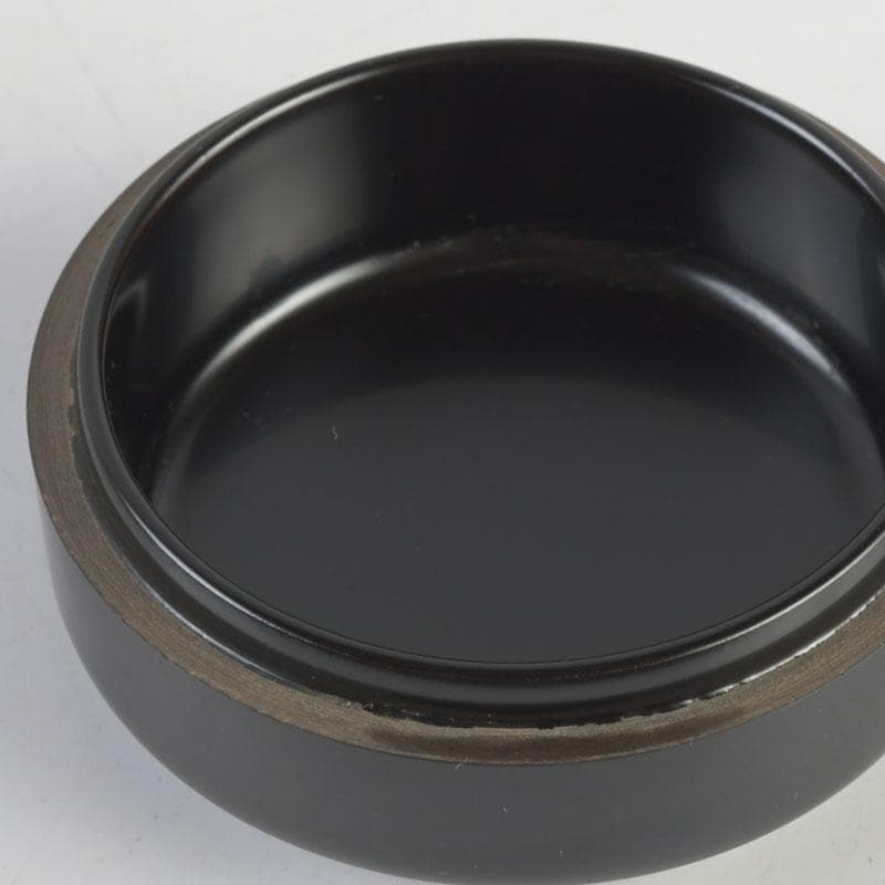 茶道具　輪島塗　岡本陽斎作　日の出棗　共箱　V　9831