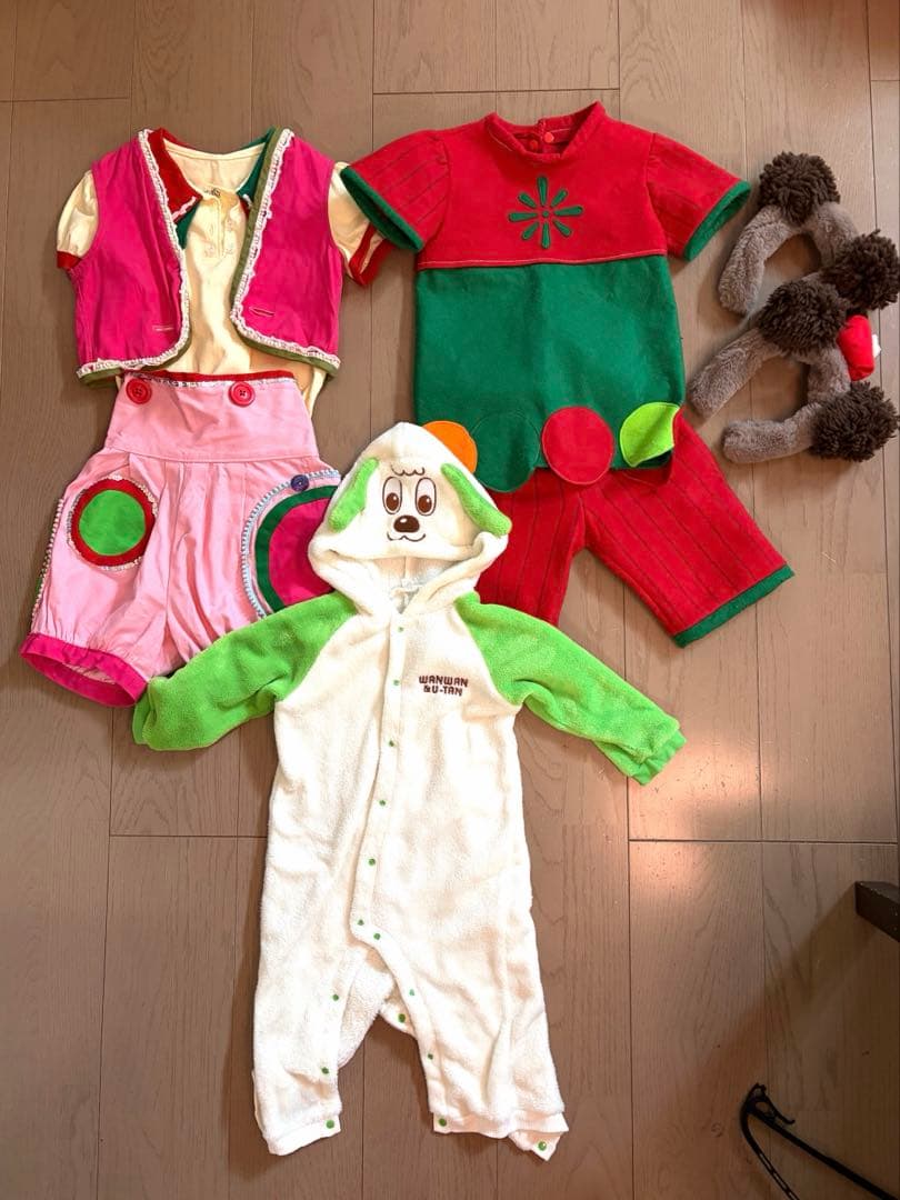 いないないばぁっ！衣装 ゆきちゃん はるちゃん わんわん 90 95 110