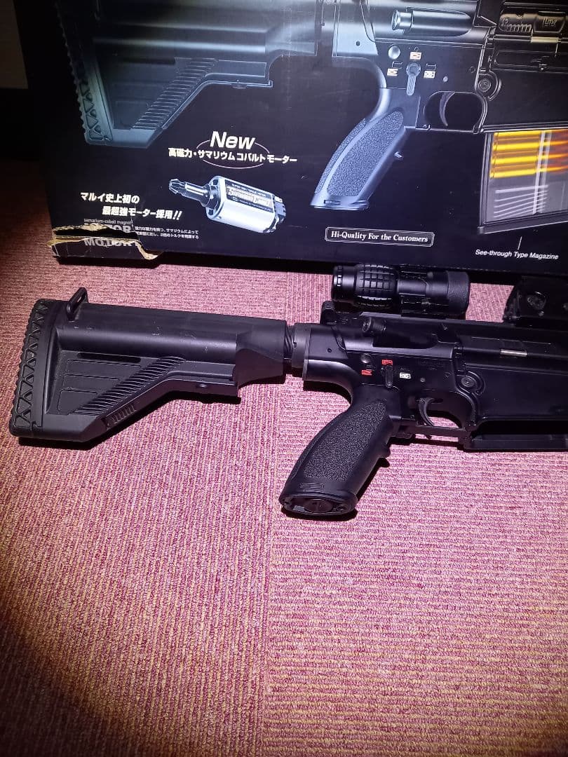 東京マルイ HK417 次世代電動ガン　 ※ホロサイト　ブースターは付きません