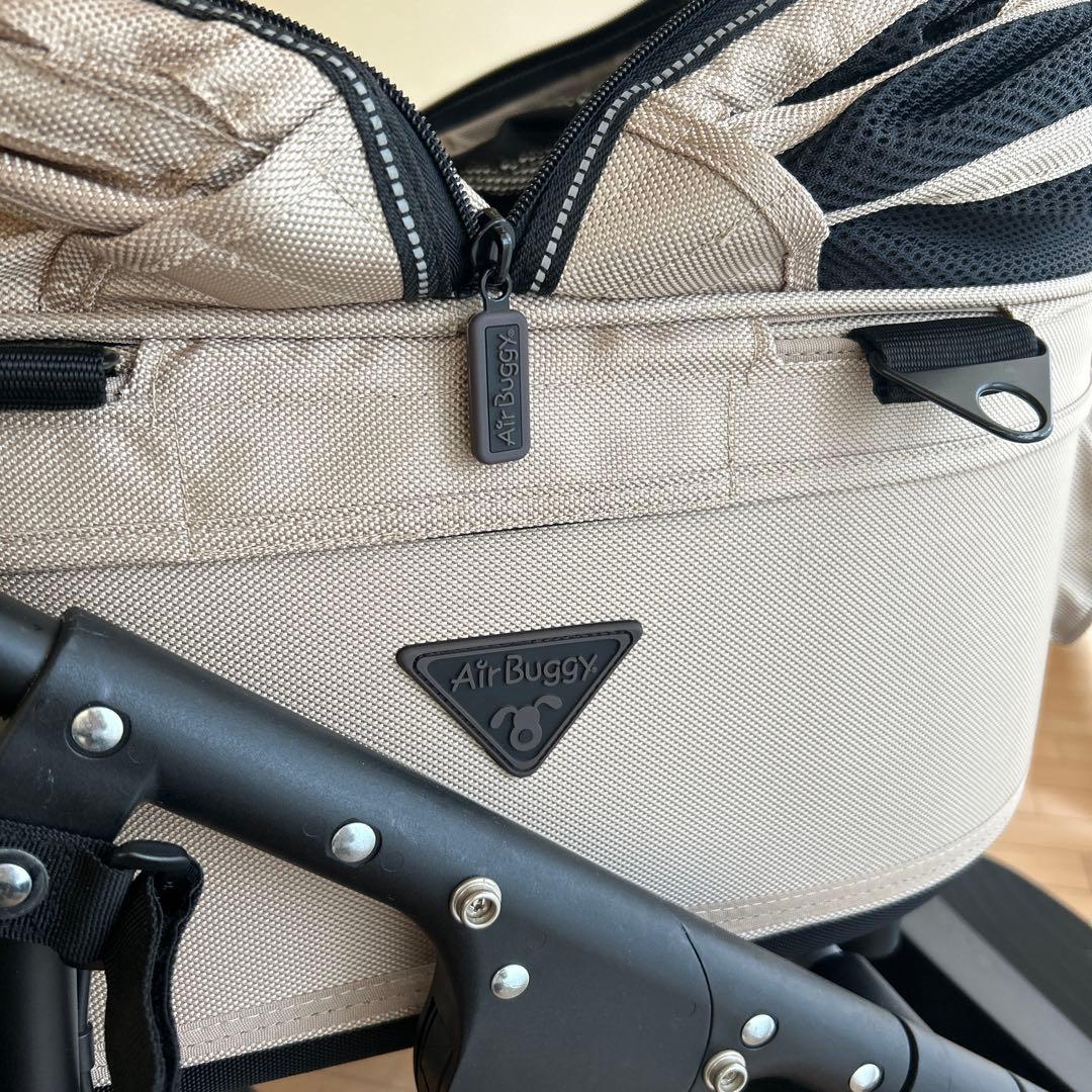 AIRBUGGY for DOGSドーム2ブレーキモデル　ベージュSMマット付