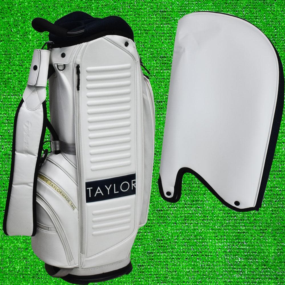 テーラーメイド ゴルフ キャディーバック９型【ホワイト】中古！
