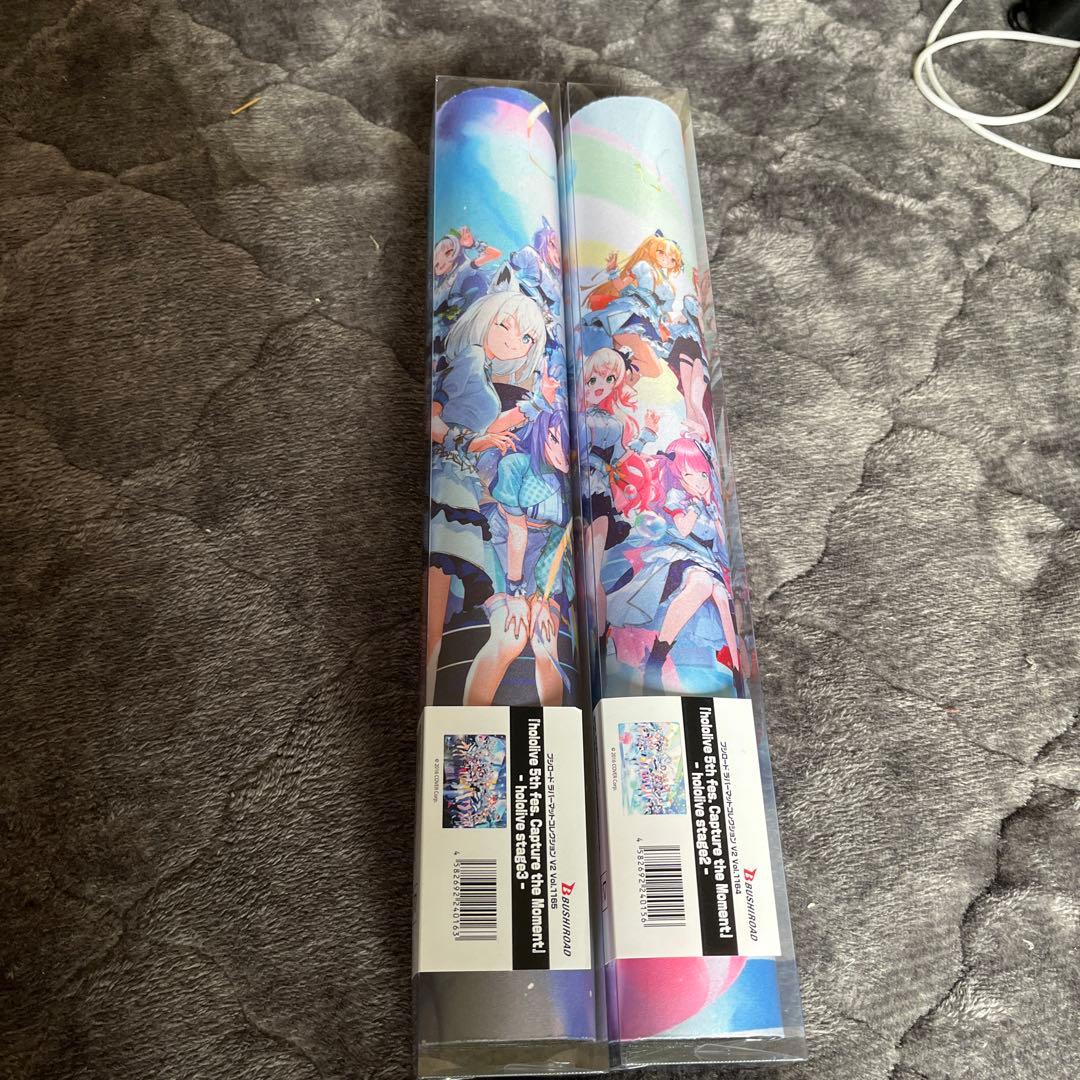 送料込 ホロライブ 5th ブシロード ラバーマット プレイマット