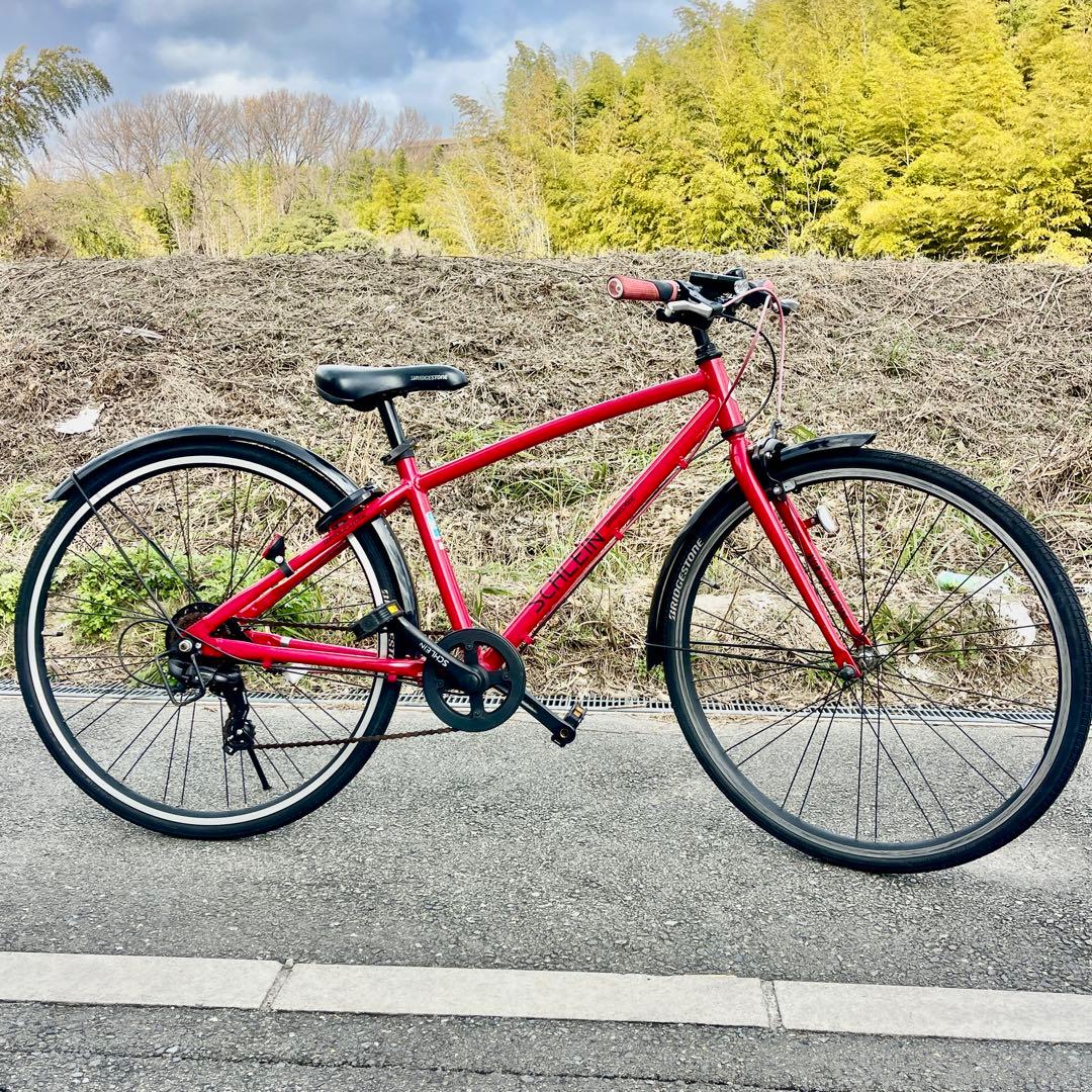 子供自転車 ブリヂストン シュライン 26インチ 7段変速 【大阪吹田・整備済】