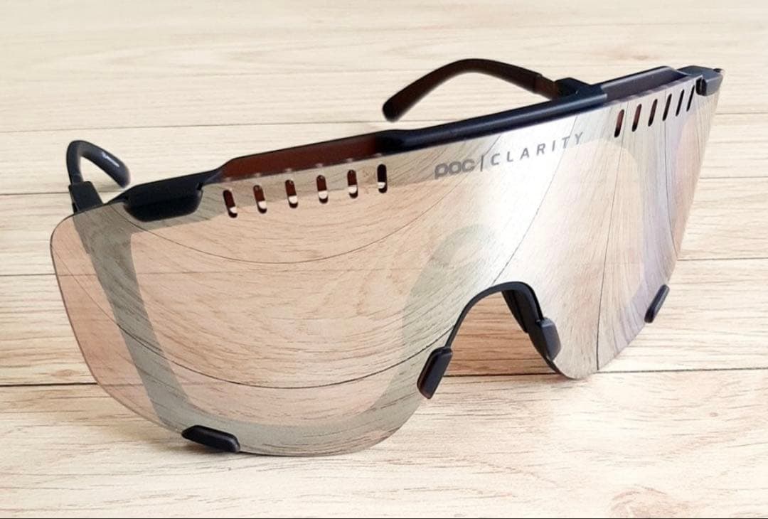 本日限りの値引新品 POC Devour ロードサングラス ブラウン / ポック