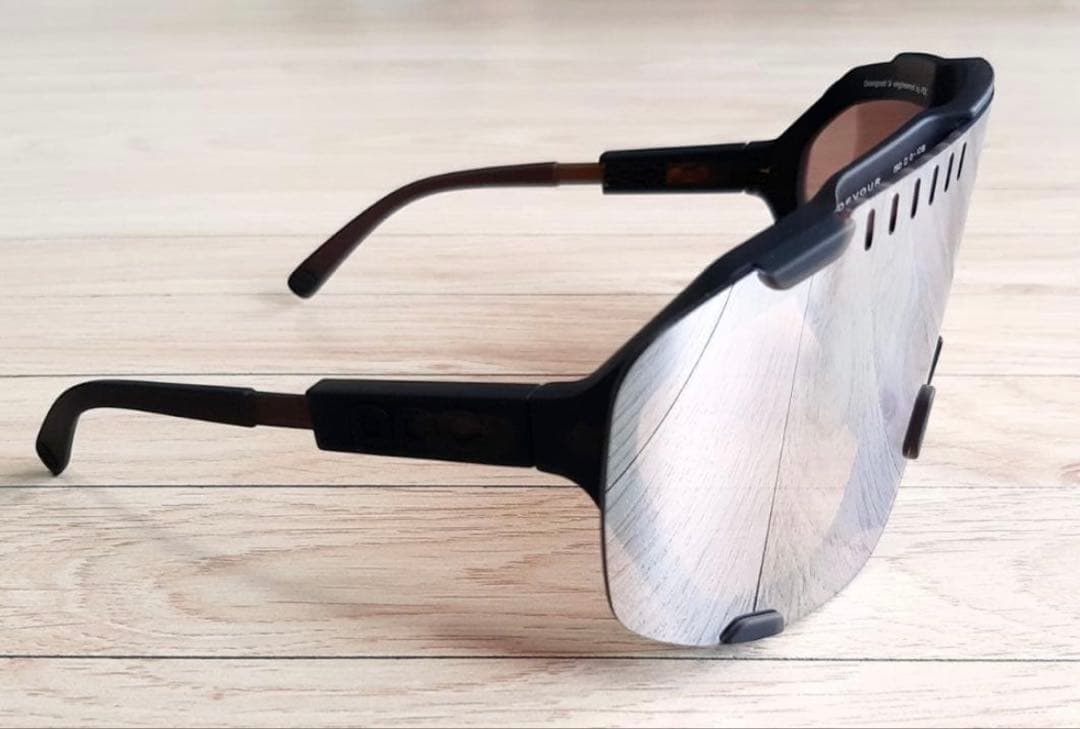 本日限りの値引新品 POC Devour ロードサングラス ブラウン / ポック