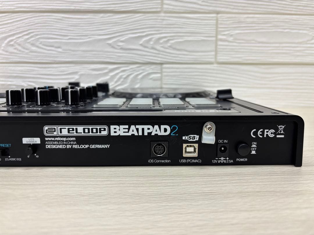 Reloop/PCDJコントローラ BEATPAD2 djay対応