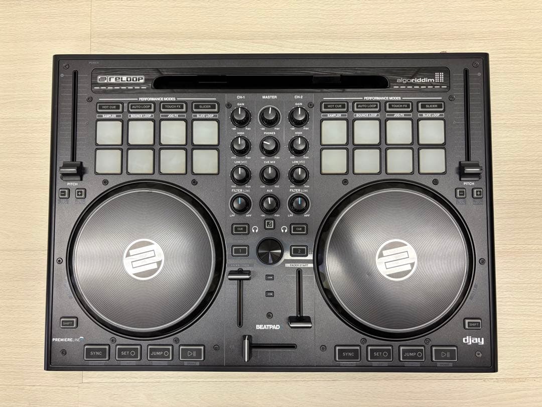 Reloop/PCDJコントローラ BEATPAD2 djay対応