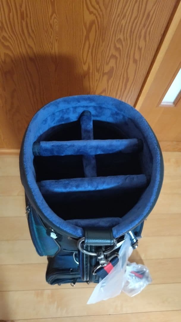 ポロ ラルフローレン　キャディバッグ　ブラックウォッチチェック