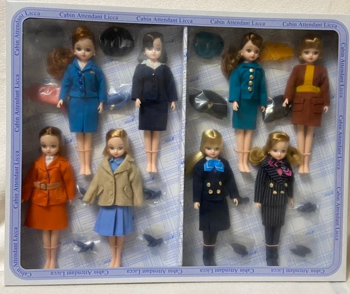 キャビン・アテンダント　リカちゃん　ANA50周年記念