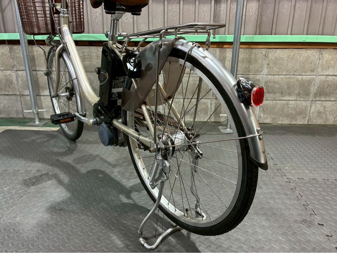№3718 電動自転車　パナソニック　ビビライトU 24インチ ゴールド