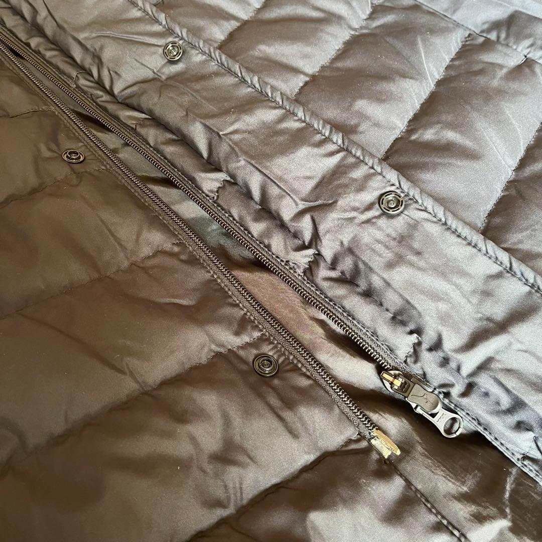 Mizuno ダウン　ロングベンチコート　ブラック黒M