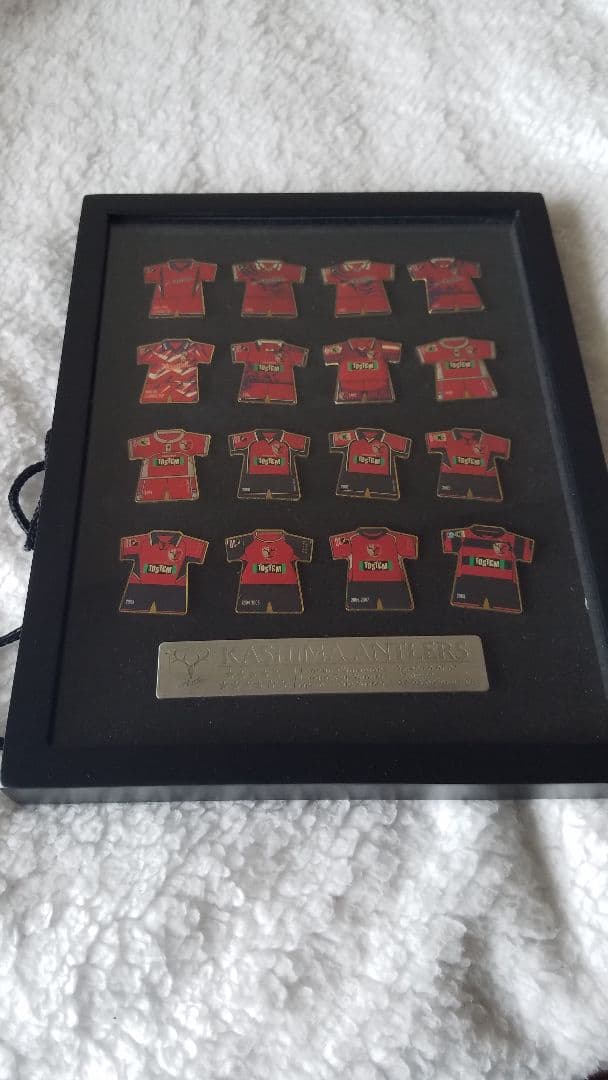 [レア]鹿島アントラーズ歴代ユニピンバッジ