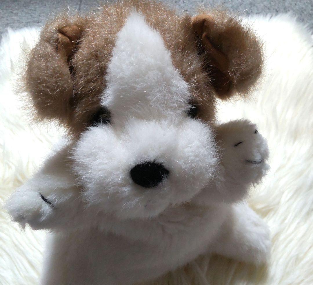 激レア ファースト社　昭和レトロ　犬 パペット　ぬいぐるみ 日本製