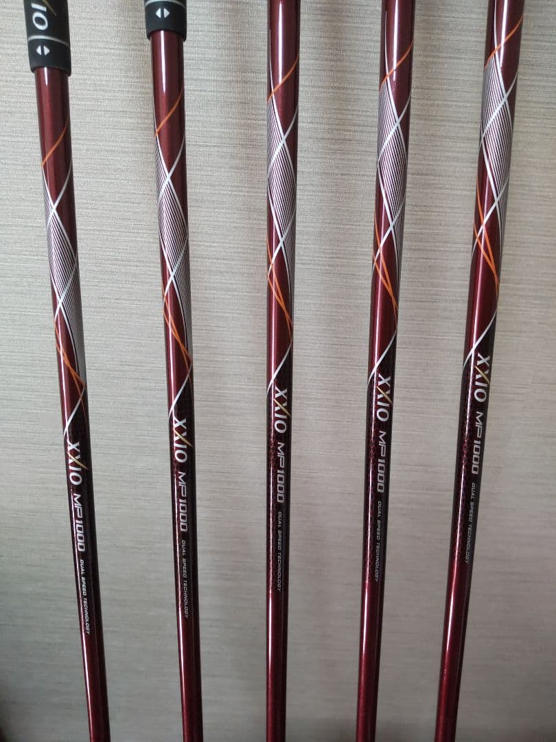 ゼクシオxxio10 Red アイアン #6-#P 5本 MP1000 SR