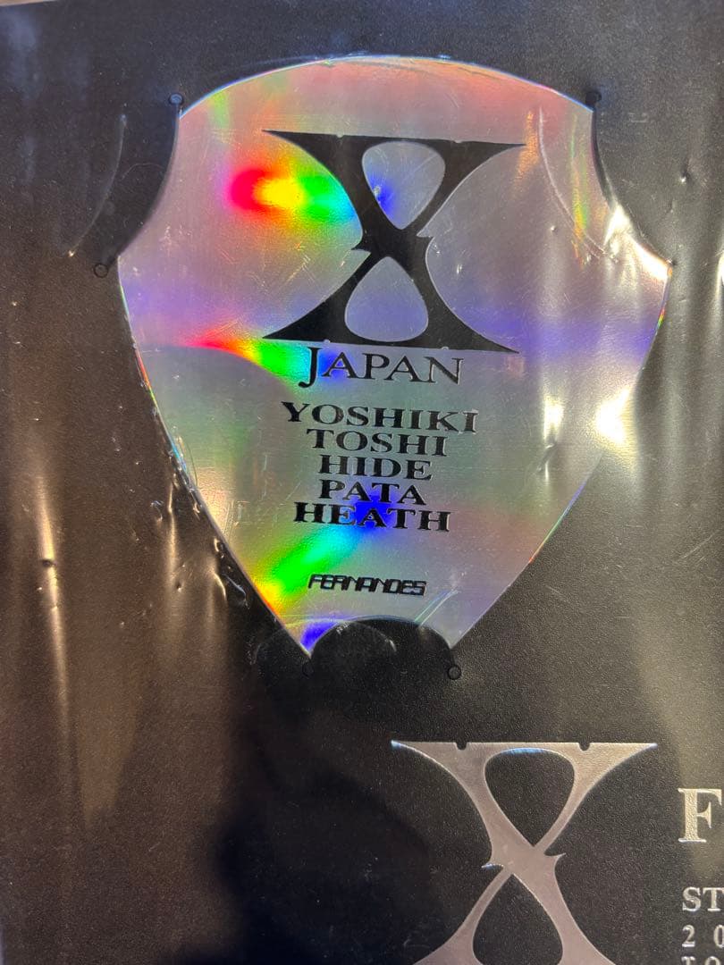 X JAPAN 特大ピック