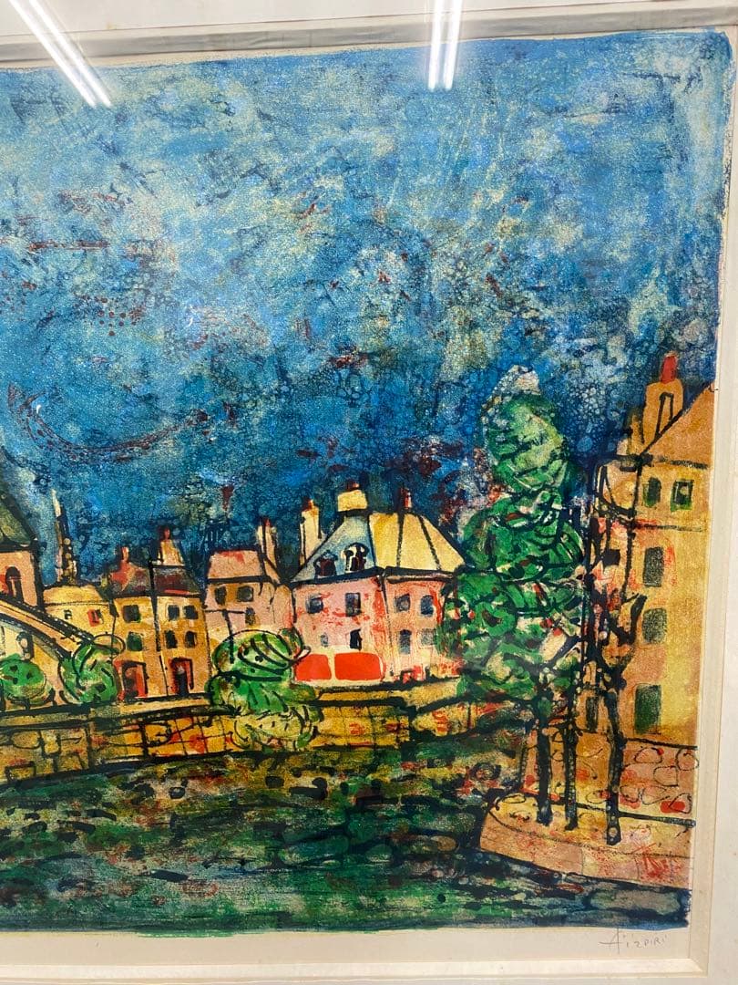 【希少】5枚セット　セーヌ川に沿ってリトグラフ