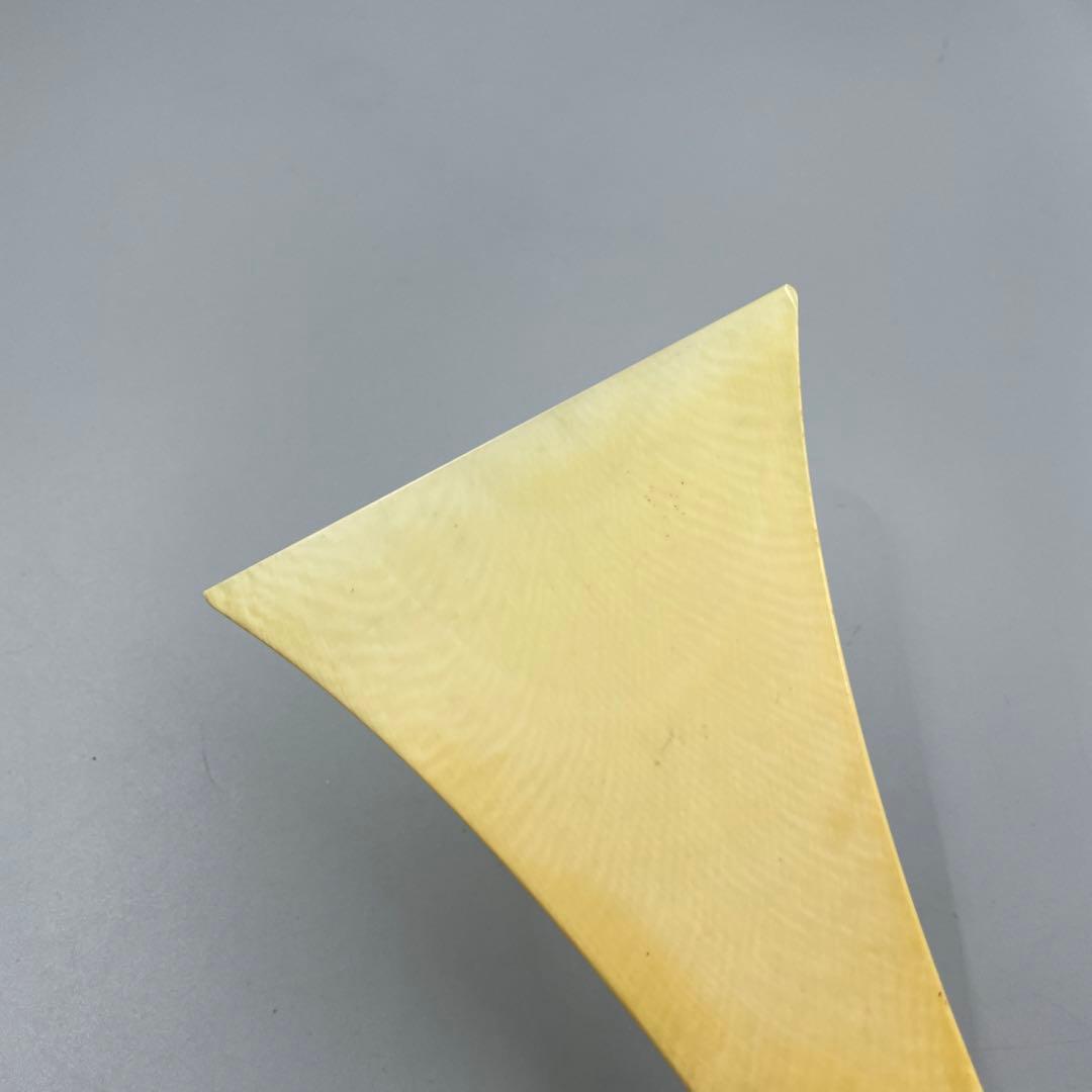 239ヴィンテージ 天然素材　三味線バチ　重さ約128g