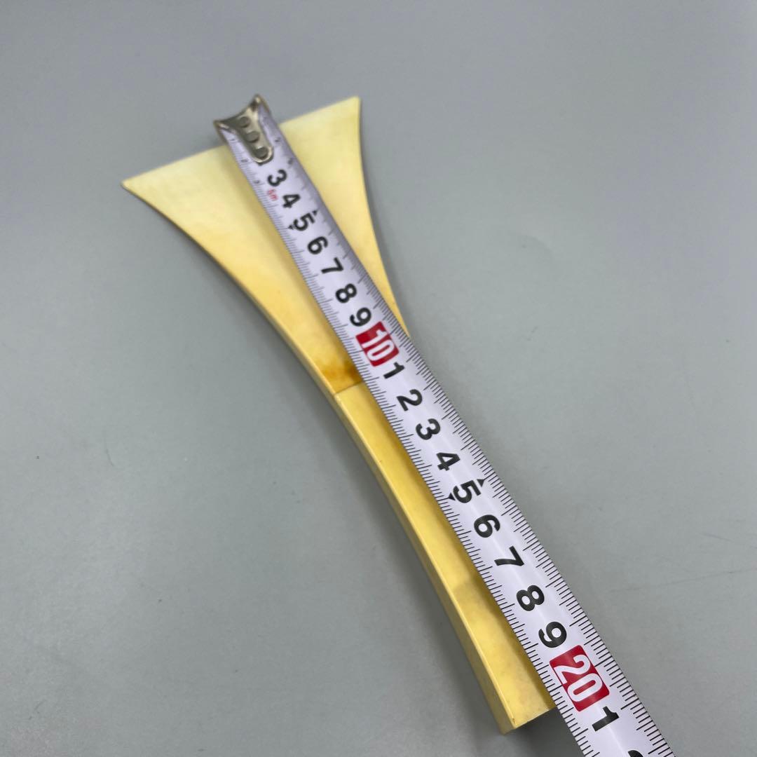 239ヴィンテージ 天然素材　三味線バチ　重さ約128g