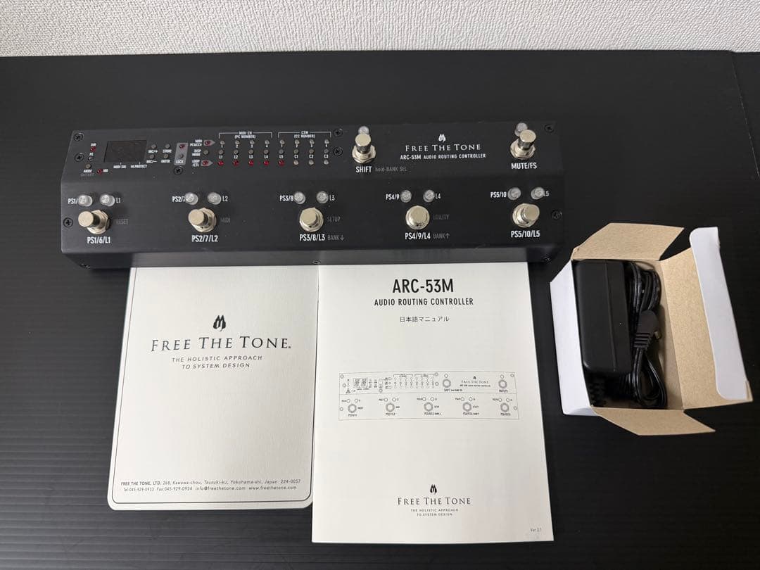 新品未使用品 FREE THE TONE ARC-53M 黒