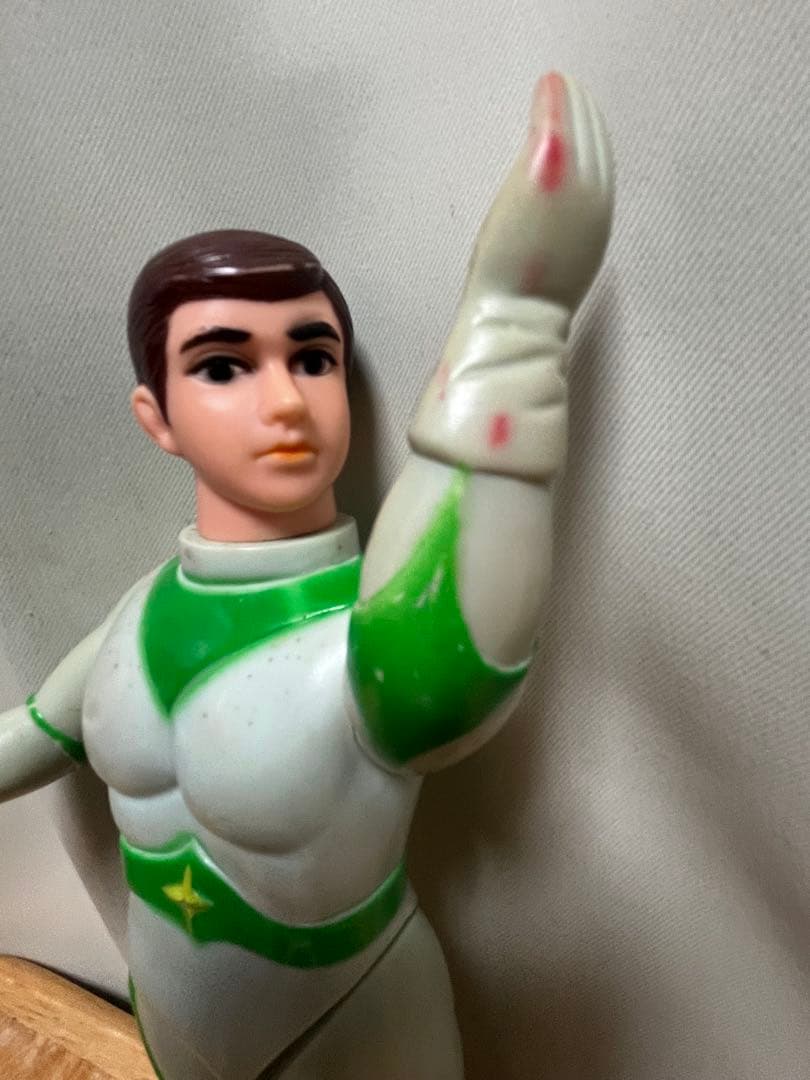 ミラーマン マスク着脱 ソフビ 当時物 レトロ ブルマァク 円谷プロ