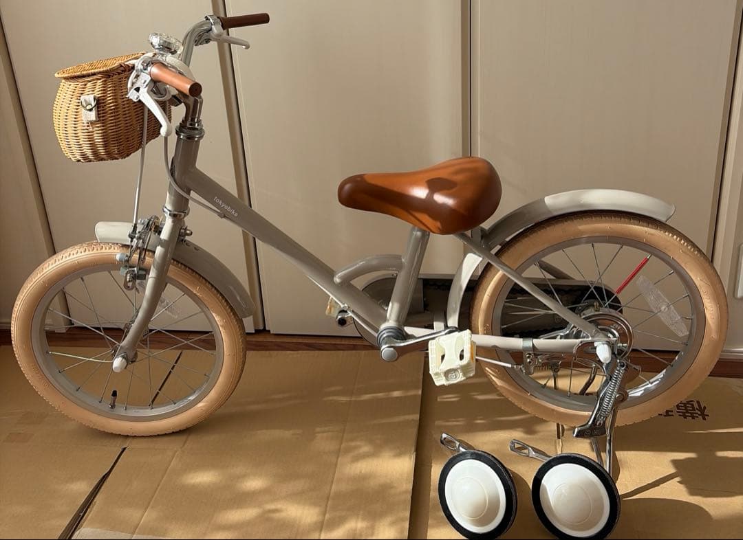 リトルトーキョーバイク サンドベージュ　16インチ　送料込みたのメル便