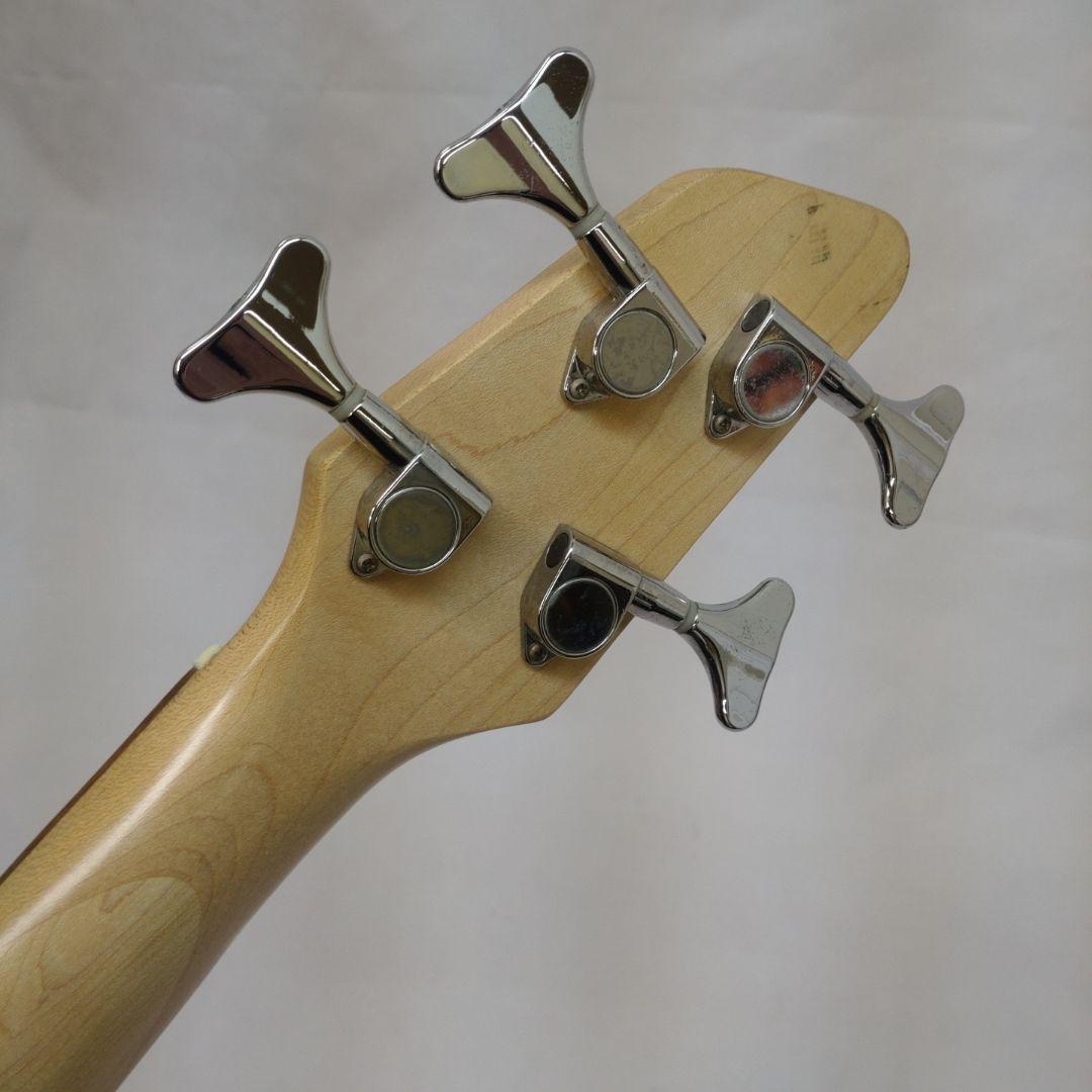 vintage フレットレス エレキベース　迷彩