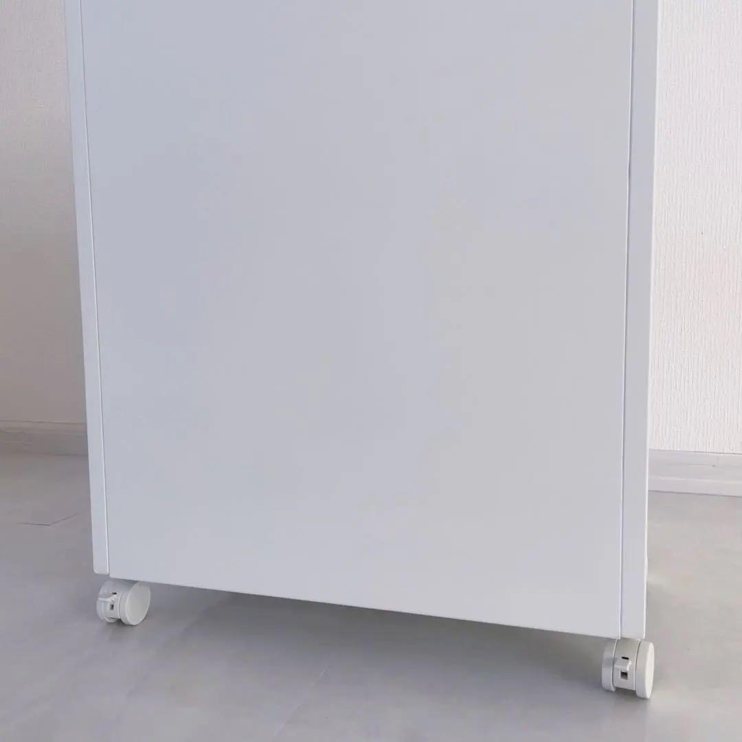 新品　目隠しワゴン タワー 山崎実業 tower キャスター付き ワゴン