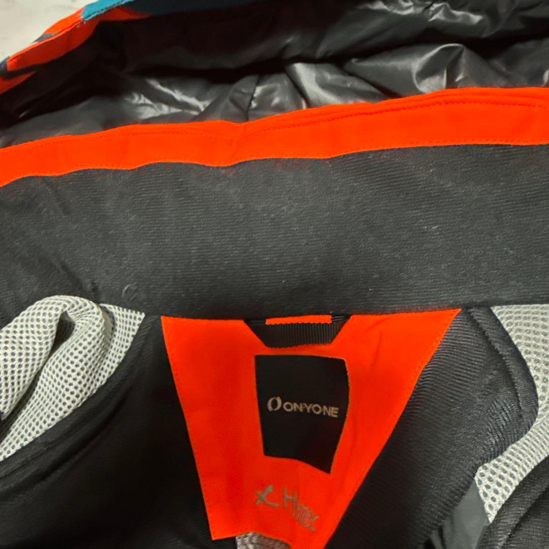 オンヨネ　デモ用スキーウェア上下　170cm ウエスト76 Mサイズ オレンジ