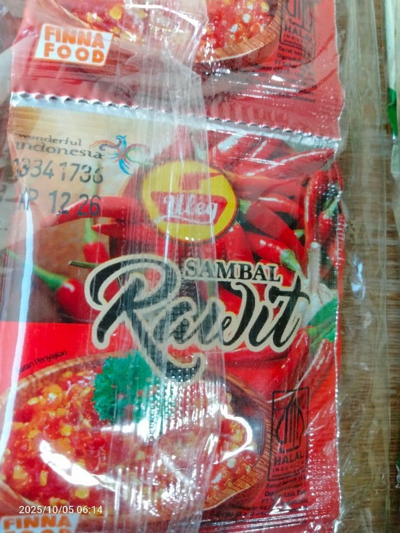 7種類のULEG・サンベルの風味 & サンベル Bamboe Terasi