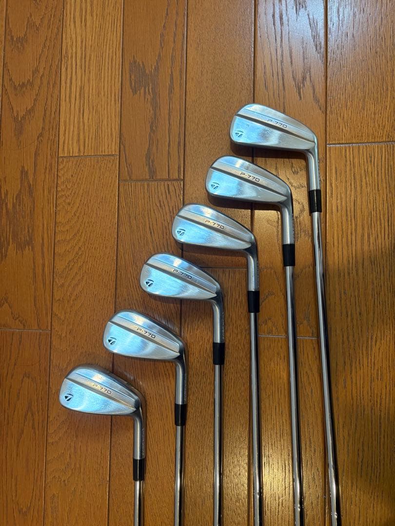 TaylorMade P770 2024 ツアーイシューS200 6本セット