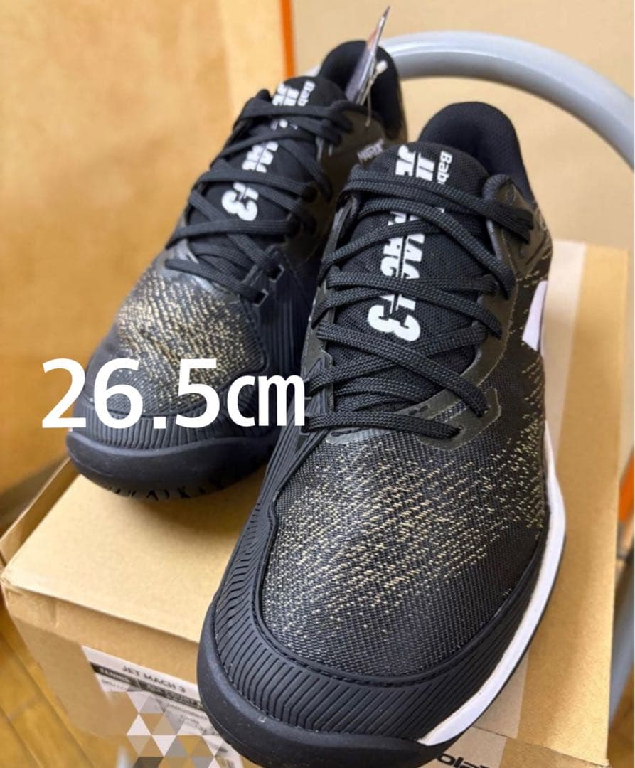 新品　Babolat JET MACH 3 テニスシューズ 26.5