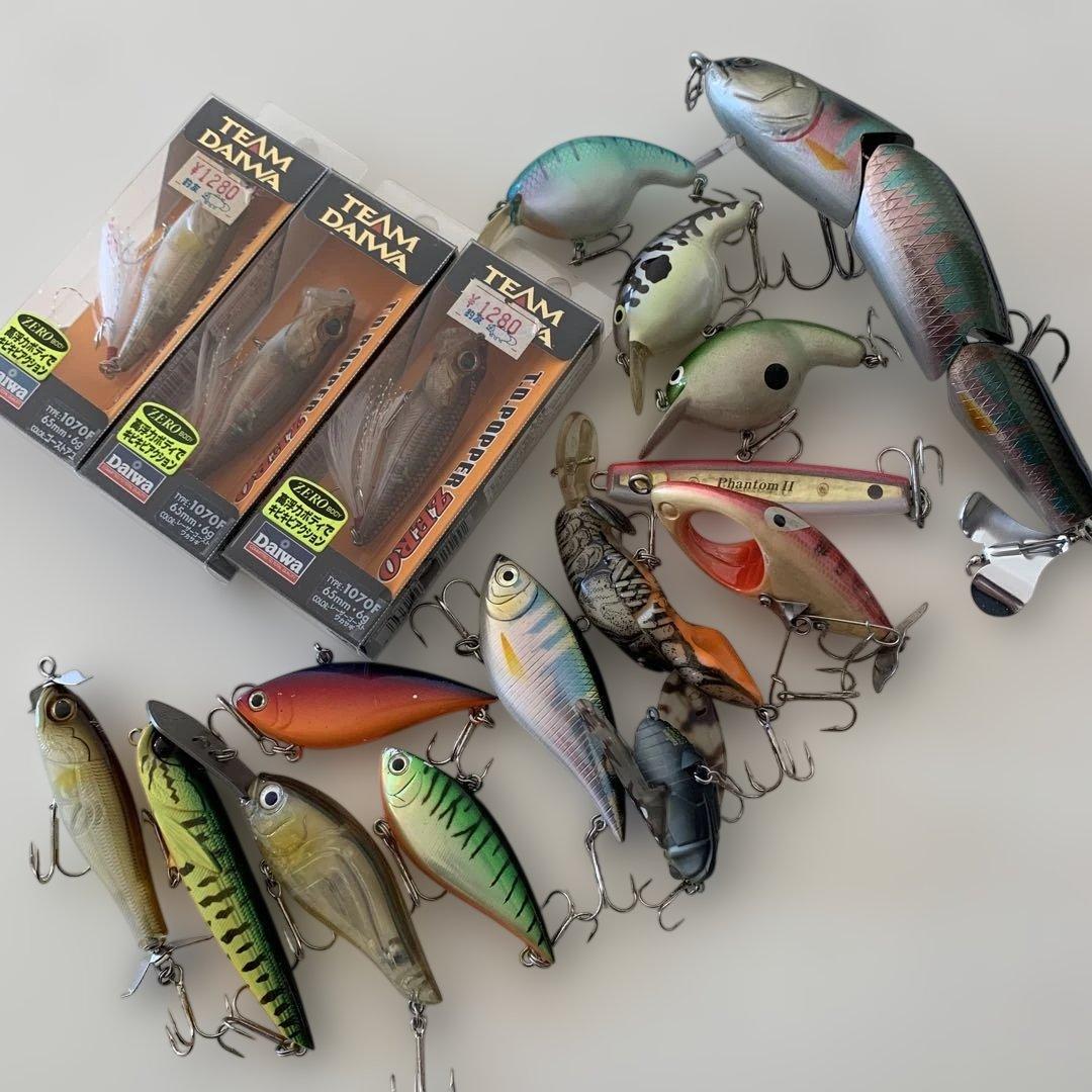 ファントムボックス　オールドダイワ　トップケビー　ザ・リーガニー　TDルアー　他