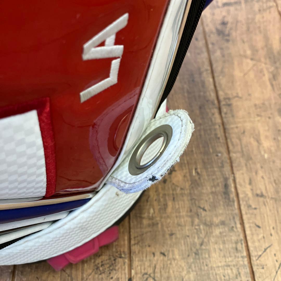 ルコック スポルティフ キャディバッグ ゴルフバッグ ビックロゴ トリコロール