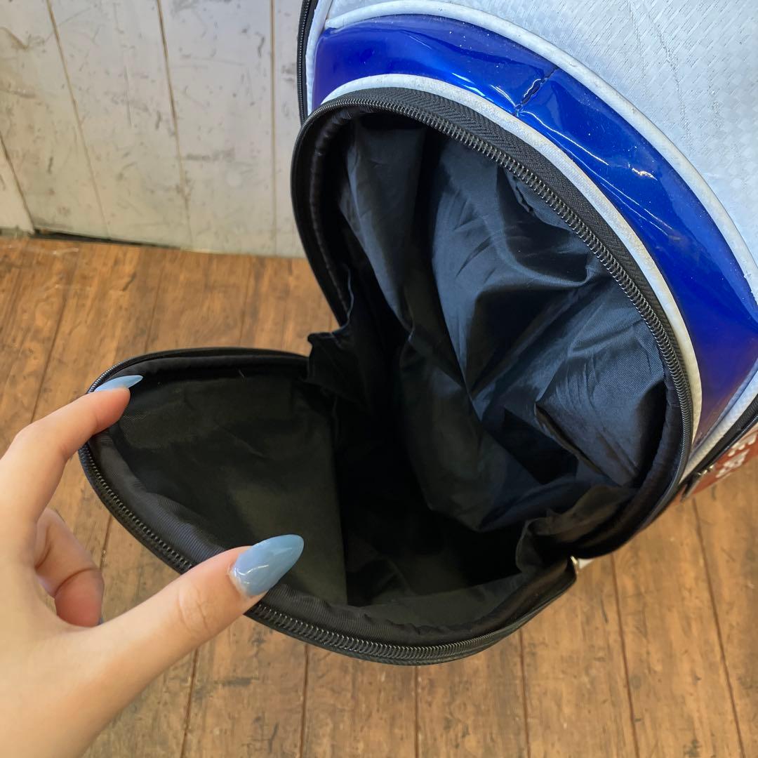 ルコック スポルティフ キャディバッグ ゴルフバッグ ビックロゴ トリコロール