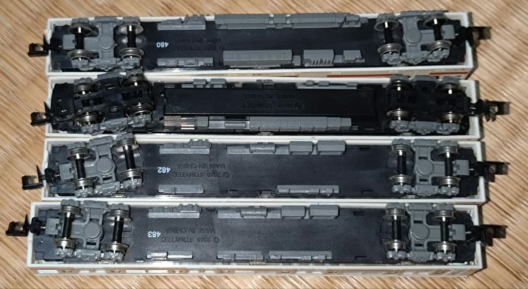 ☆TOMYTEC 鉄コレ JR103系東海色更新車4両セット動力化済み☆