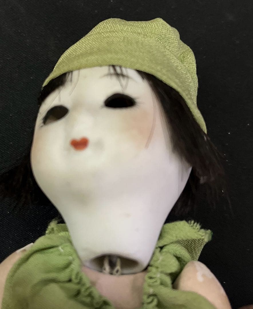 サクラビスクドール　アンティーク　大正ロマン　市松人形　人形 サクラビスク