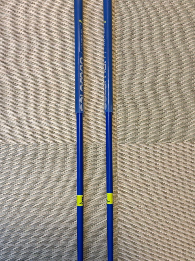 サロモン　salomon S/RACE ポール　ストック　カーボン製　115cm